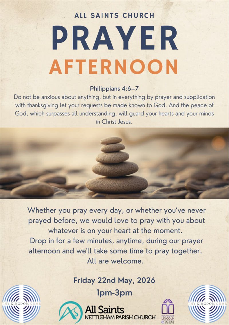 Prayer Afternoon Invite Poster