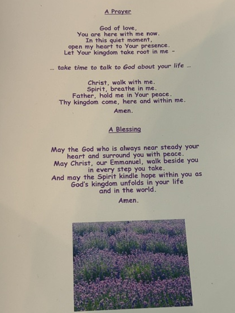 A Prayer 