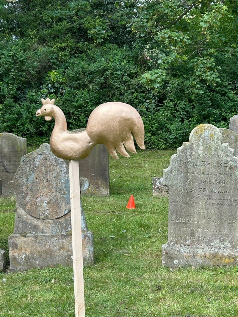 The Restored Weather Vane 